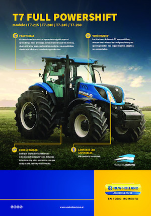 Allrad-Traktoren New Holland T7.215