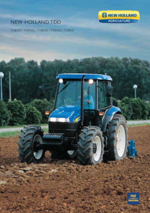 Allrad-Traktoren New Holland TD90D Plus