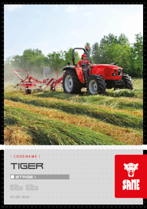 Allrad-Traktoren SAME Tiger 50
