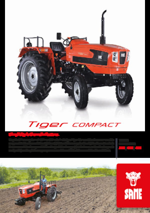 Allrad-Traktoren SAME Tiger Compact 35 E