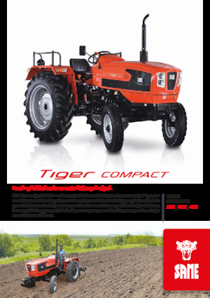 Allrad-Traktoren SAME Tiger Compact 35 E