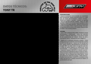 Allrad-Traktoren Carraro Tony 9800 TR