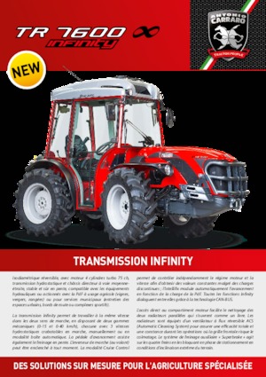 Allrad-Traktoren Carraro TR 7600 Infinity