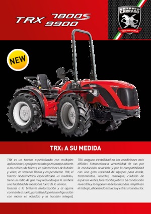 Allrad-Traktoren Carraro TRX 7800 S