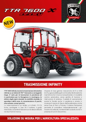 Allrad-Traktoren Carraro TTR 7600 Infinity