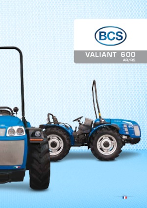 Allrad-Traktoren BCS Valiant 600 AR