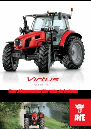 Allrad-Traktoren SAME Virtus 120 
