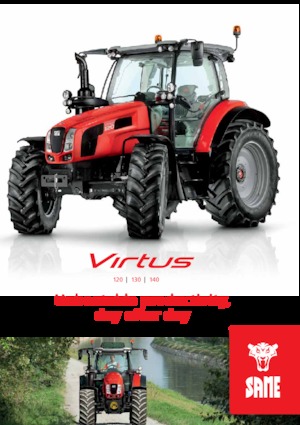 Allrad-Traktoren SAME Virtus 120 