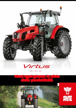 Allrad-Traktoren SAME Virtus 120 