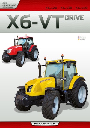 Allrad-Traktoren McCormick X6.430VT-Drive