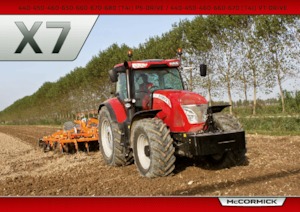 Allrad-Traktoren McCormick X7.650 P6-Drive