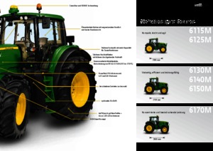 Allrad-Traktoren John Deere 6115 M Power