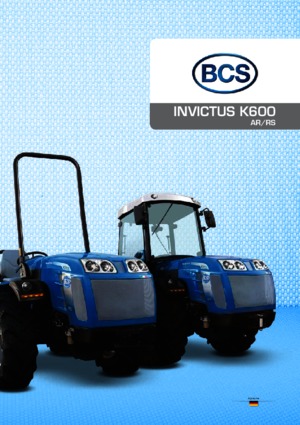Allrad-Traktoren BCS Invictus K600 AR