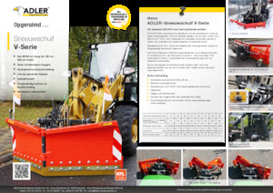 Vario-Schneepflüge Adler V 300