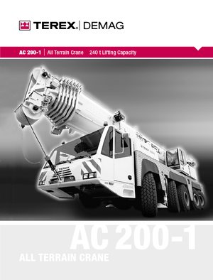 AT-Krane Terex-Demag AC 200-1 (10x8x8)