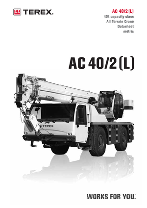 AT-Krane Terex-Demag AC 40/2 L (4x4x4)
