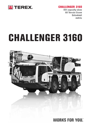 AT-Krane Terex-Demag Challenger 3160 (6x4x6)