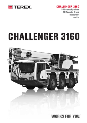 AT-Krane Terex-Demag Challenger 3160 (6x4x6)