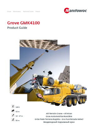 AT-Krane Grove GMK4100 