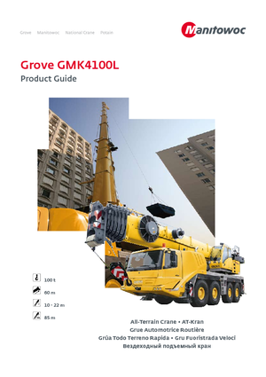 AT-Krane Grove GMK4100L 