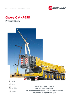 AT-Krane Grove GMK7450 