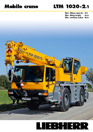 AT-Krane Liebherr LTM 1030-2.1 