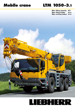 AT-Krane Liebherr LTM 1050-3.1 
