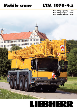AT-Krane Liebherr LTM 1070-4.2 