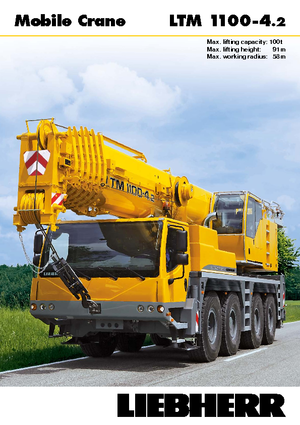 AT-Krane Liebherr LTM 1100-4.2