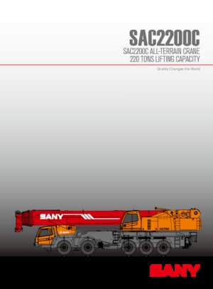 AT-Krane Sany SAC2200C