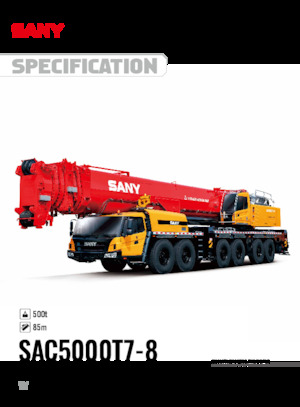 AT-Krane Sany SAC5000T7-8