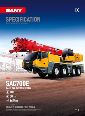 AT-Krane Sany SAC700E 