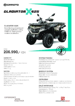 Geländefahrzeuge & Quads CFMOTO Gladiator X625 