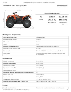 Geländefahrzeuge & Quads Polaris Scrambler 850