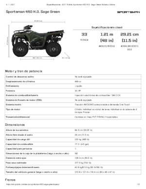 Geländefahrzeuge & Quads Polaris Sportsman 450 H.O.