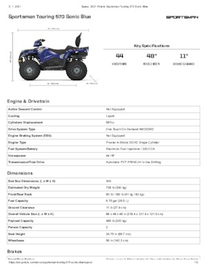 Geländefahrzeuge & Quads Polaris Sportsman touring 570