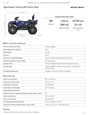 Geländefahrzeuge & Quads Polaris Sportsman touring 570