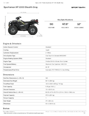 Geländefahrzeuge & Quads Polaris Sportsman XP 1000