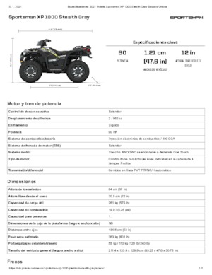 Geländefahrzeuge & Quads Polaris Sportsman XP 1000