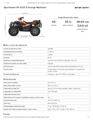 Geländefahrzeuge & Quads Polaris Sportsman XP 1000 S