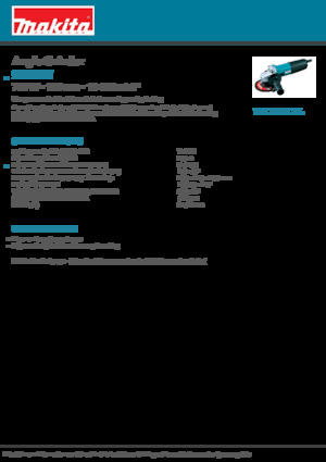 Winkelschleifer Makita 9555HN
