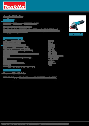 Winkelschleifer Makita 9557HP