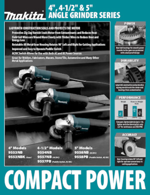 Winkelschleifer Makita 9557PB