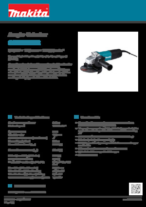 Winkelschleifer Makita 9558HNR