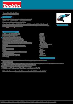 Winkelschleifer Makita 9558HP