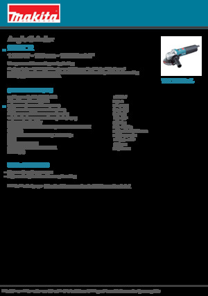 Winkelschleifer Makita 9561CR