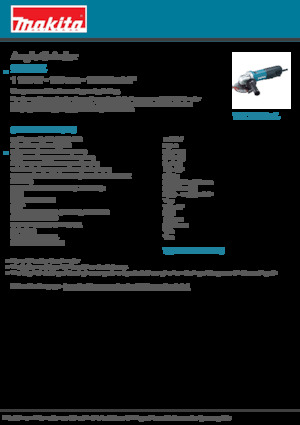 Winkelschleifer Makita 9565PZ