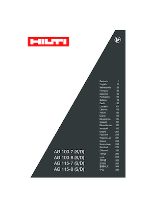 Winkelschleifer Hilti AG 115-S