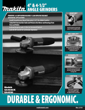 Winkelschleifer Makita GA4030K