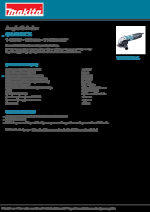 Winkelschleifer Makita GA4040CZ